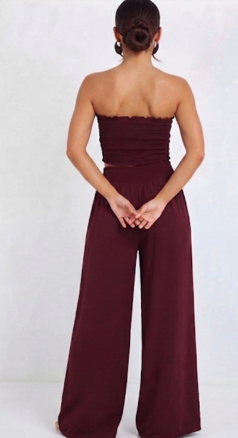 Conjunto KENIA burdeos