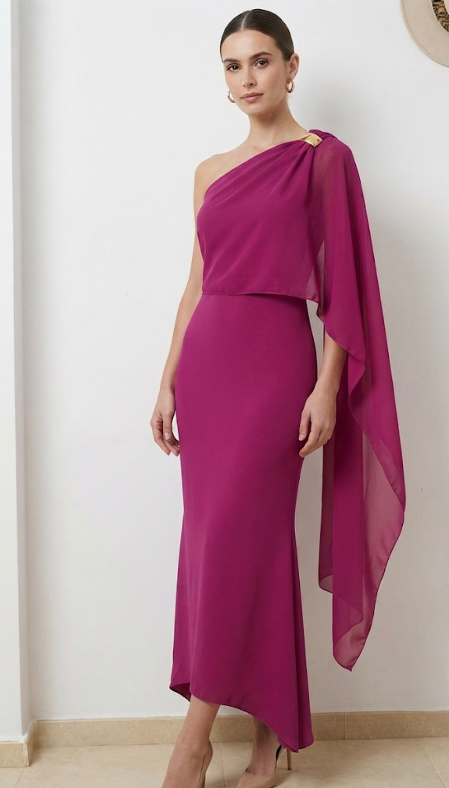 Vestido de fiesta y cóctel estilo griego