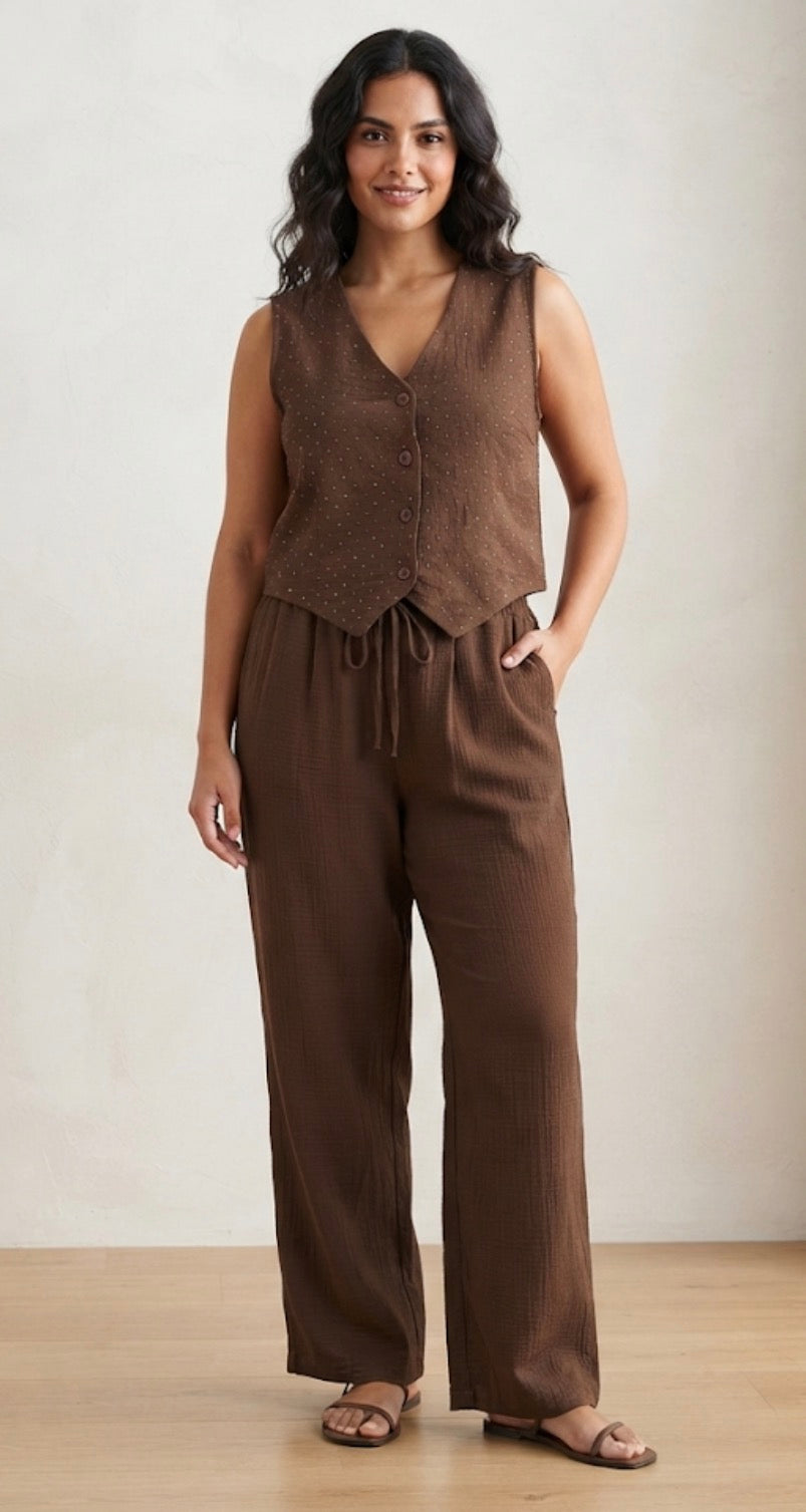 Conjunto NALA marrón